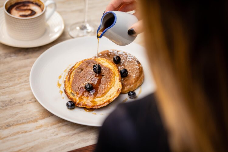 pancakes at searcys st pancras