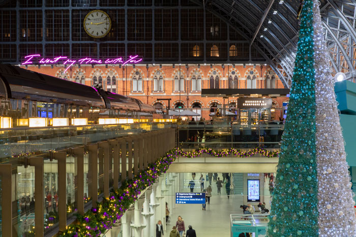 christmas parties at searcys st pancras