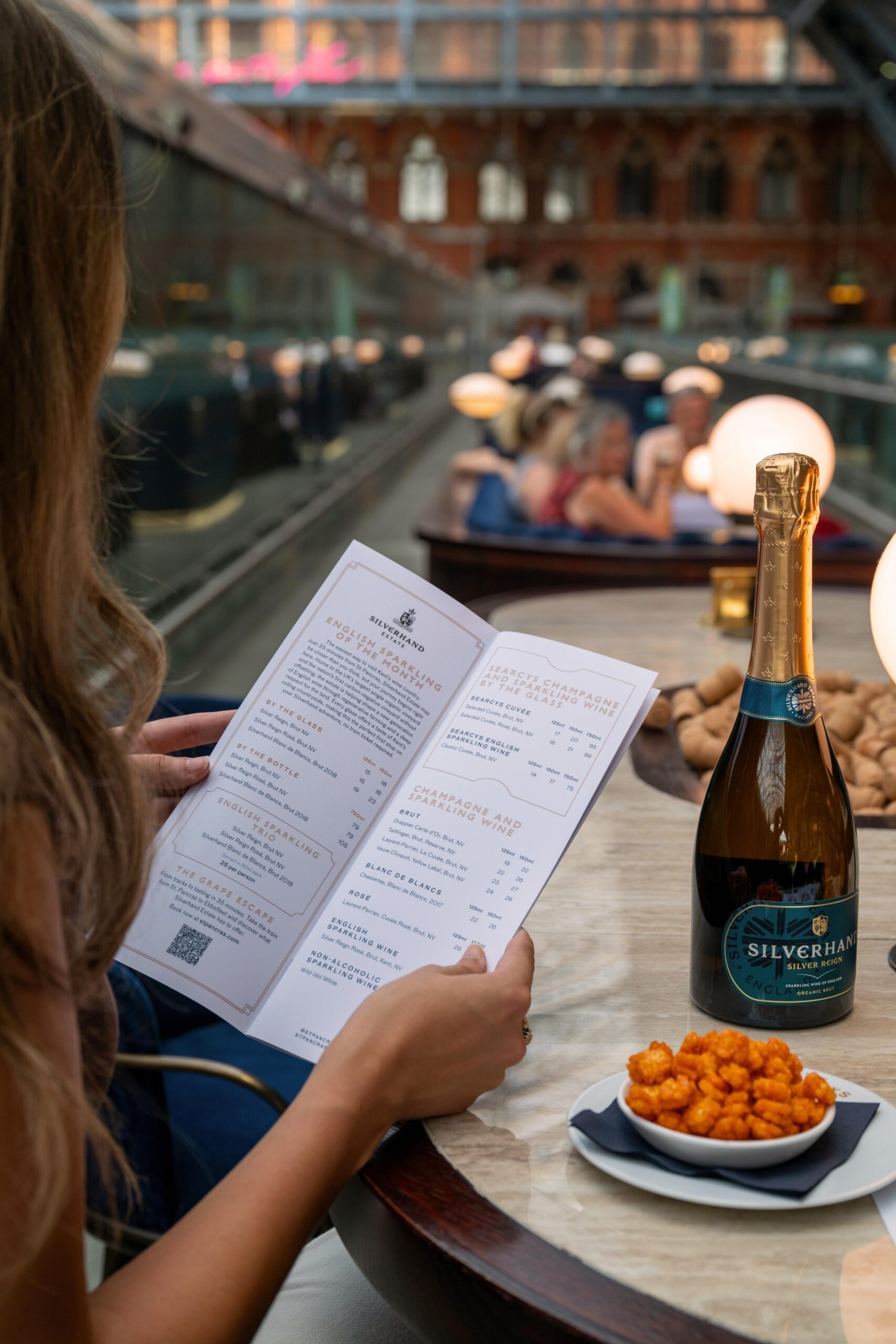 Wine & Drinks Menu featuring Silverhand